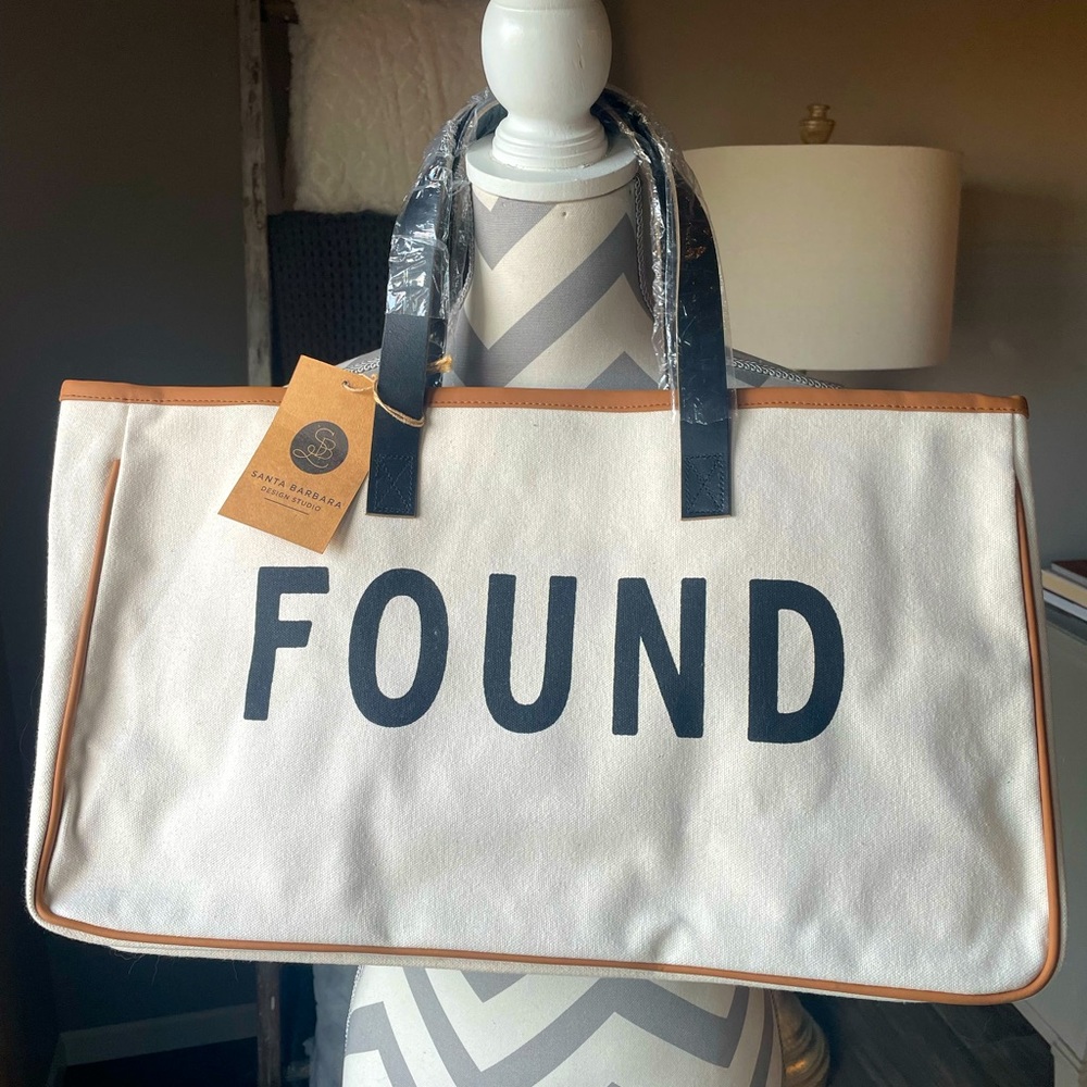 Cute canvas tote NEW!